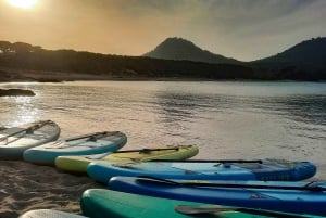 Cala Rajada: stand up paddle al tramonto
