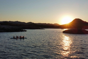 Cala Ratjada : Expérience privée de SUP au coucher du soleil avec boissons