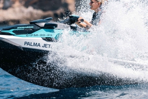 Calanova: Doble Jet Ski excursion with guide
