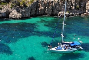 Can Pastilla: tour in barca a vela con snorkeling, tapas e bevande
