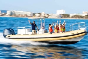 Can Pastilla: Adrenalin og snorkling med hurtigbåt