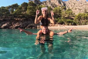 Can Picafort: 4 tunnin yksityinen venematka, snorklaus, uinti ja Seabob