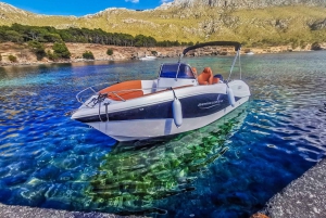 Can Picafort : 4 heures de croisière privée, plongée, baignade et scooter des mers