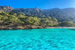 Can Picafort : 4 heures de croisière privée, plongée, baignade et scooter des mers