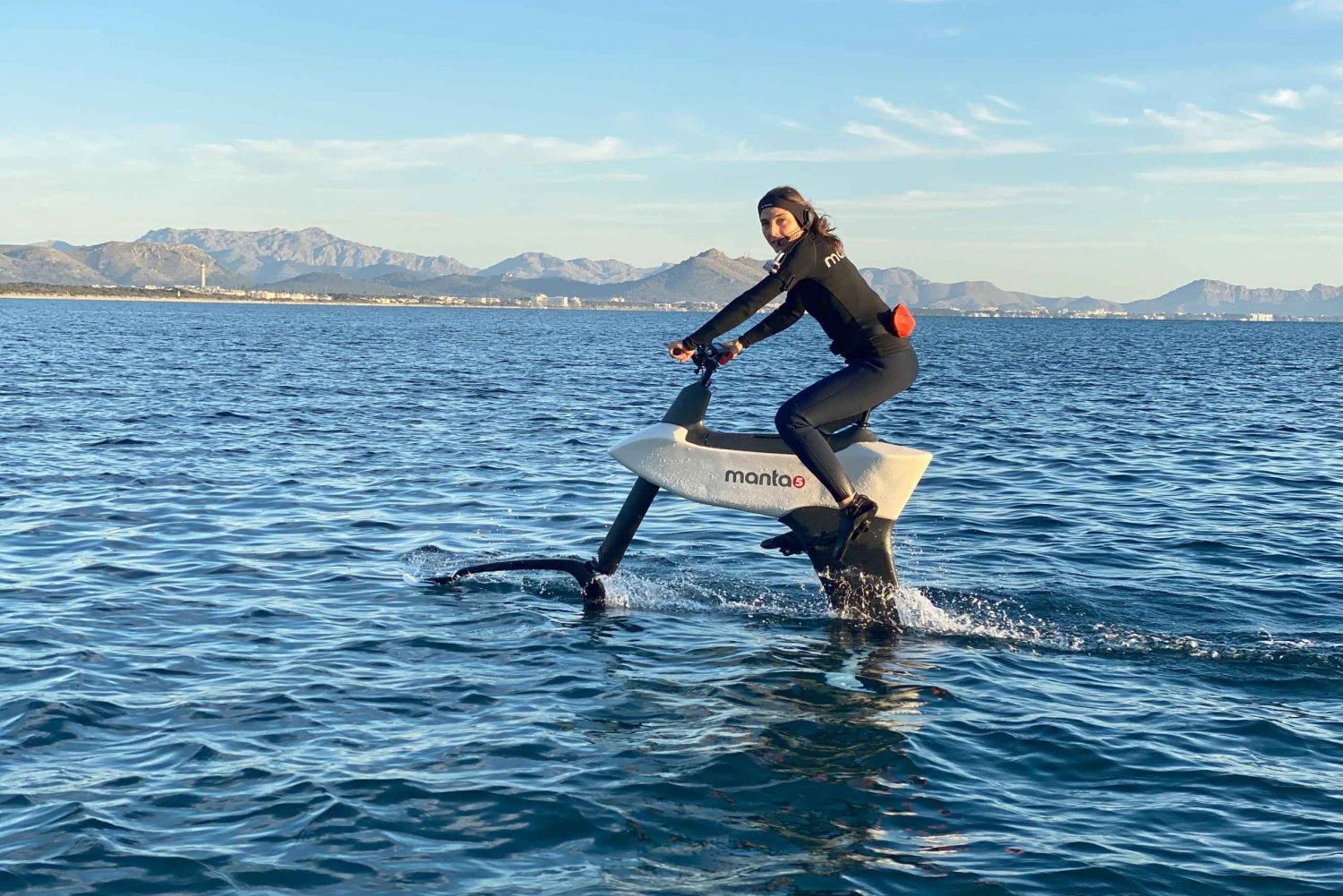 Can Picafort: experience with the aquatic ebike Manta5 SaltyCycling