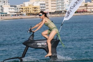 Can Picafort : expérience avec le vélo aquatique Manta5 SaltyCycling