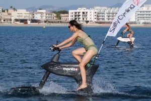 Can Picafort : expérience avec le vélo aquatique Manta5 SaltyCycling