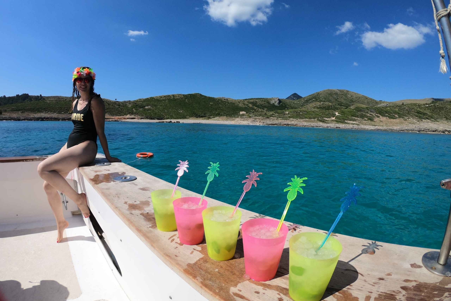 Can Picafort halvdags båttur