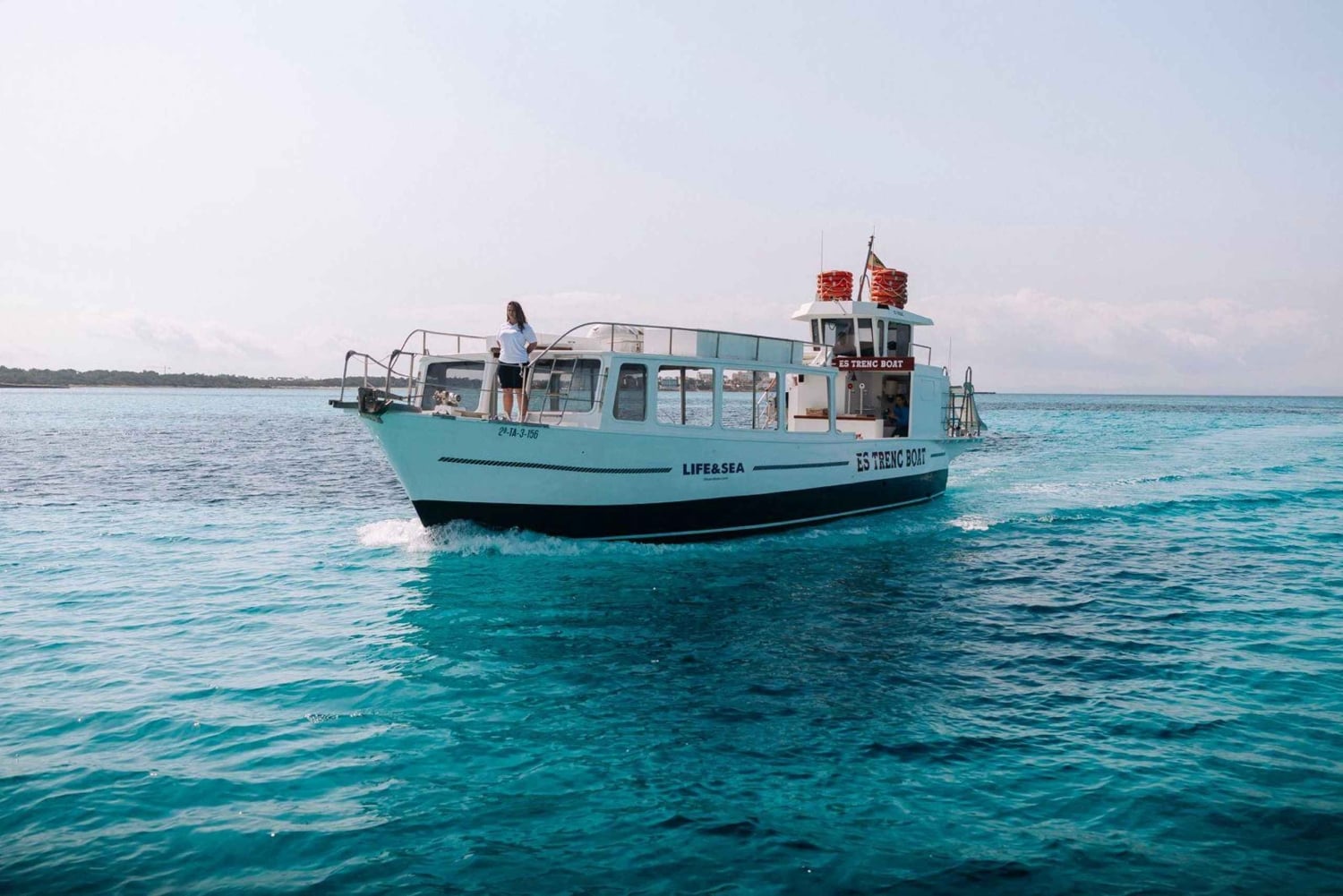 Colònia de Sant Jordi: Passeio de barco Es Trenc com snorkeling