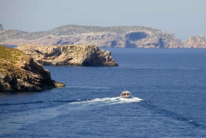 Colonia Sant Jordi: Båttur til Cabrera-øya i solnedgangen