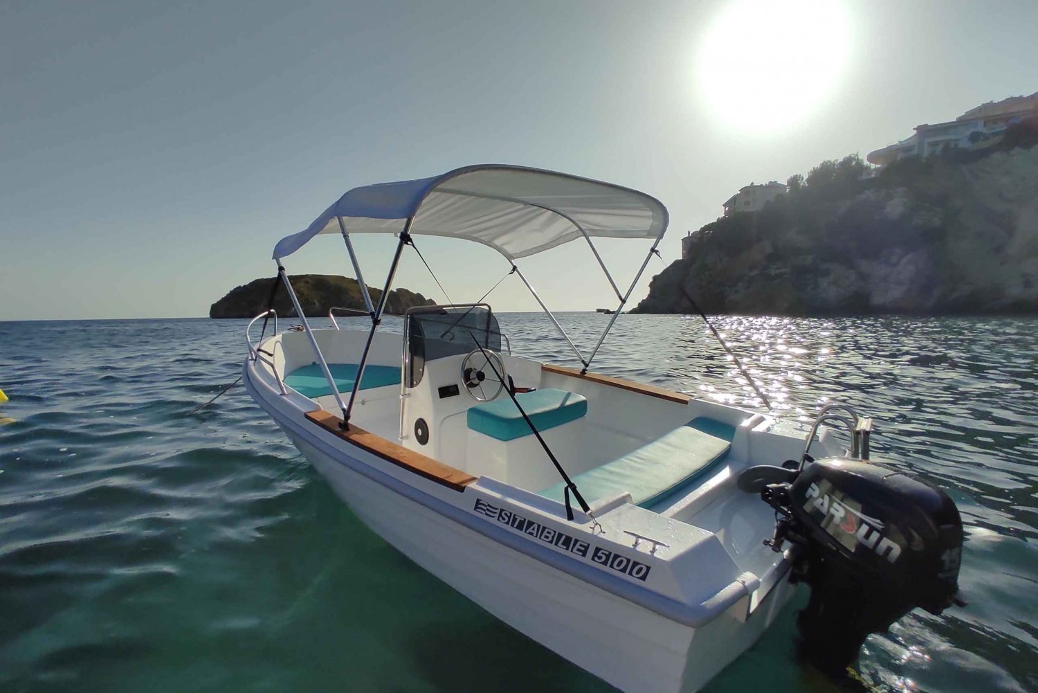 Santa Ponsa: License-Free Boat Rental