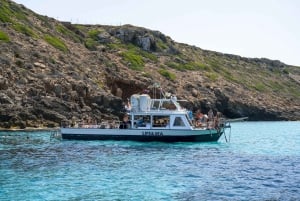 El Arenal, boottocht baai van Palma, met snorkelen