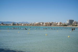 El Arenal, boottocht baai van Palma, met snorkelen