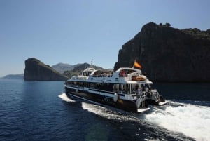 Palma: Guided Mallorca Island Tour Via Boat, Train, and Bus