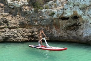 Eksklusiv tur på sup-brett i Cala Ferrera