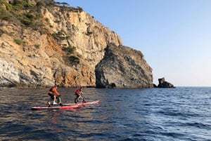 Escursione in sup esclusiva a Cala Ferrera