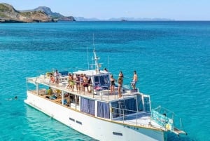 Utflukt på båt på ettermiddagen med drikke og snacks