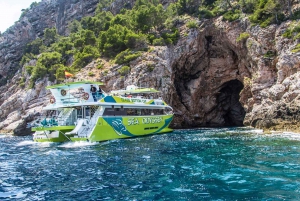 From Cala Bona: East Coast Glass-Bottom Boat Trip