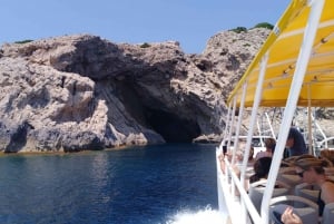 Från Cala Rajada: Motorbåtsresa till Cala Millor och Cala Bona