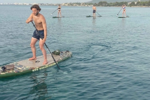 From Cala Ratjada: Sea and Land SUP Mission Tour