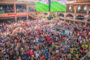 Desde Can Picafort: tour nocturno en bus por Ballermann