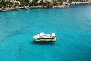 Font de Sa Cala: East Coast Glass-Bottomed Catamaran Tour