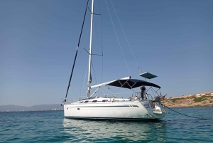 From Palma: Cala Vella Cueva Verde Boat Tour, Pizza & Drinks
