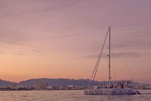 From Palma de Mallorca: Sunset Catamaran Cruise