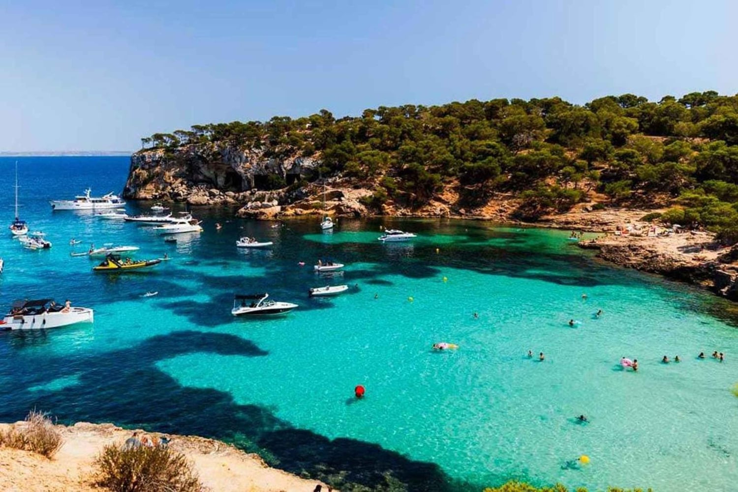 Vanuit Palma: Portal Vells Strand en Grot SUP & Snorkeltour