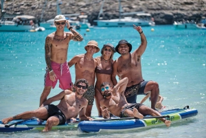 Vanuit Palma: Portal Vells Strand en Grot SUP & Snorkeltour