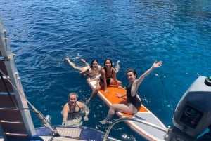 From Port Alcudia: Sailing Trip with Snacks and Wine