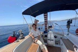 From Port Alcudia: Sailing Trip with Snacks and Wine
