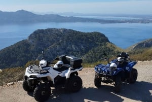 Fra Port d'Alcudia: Sightseeingtur med firehjuling og utsiktspunkter