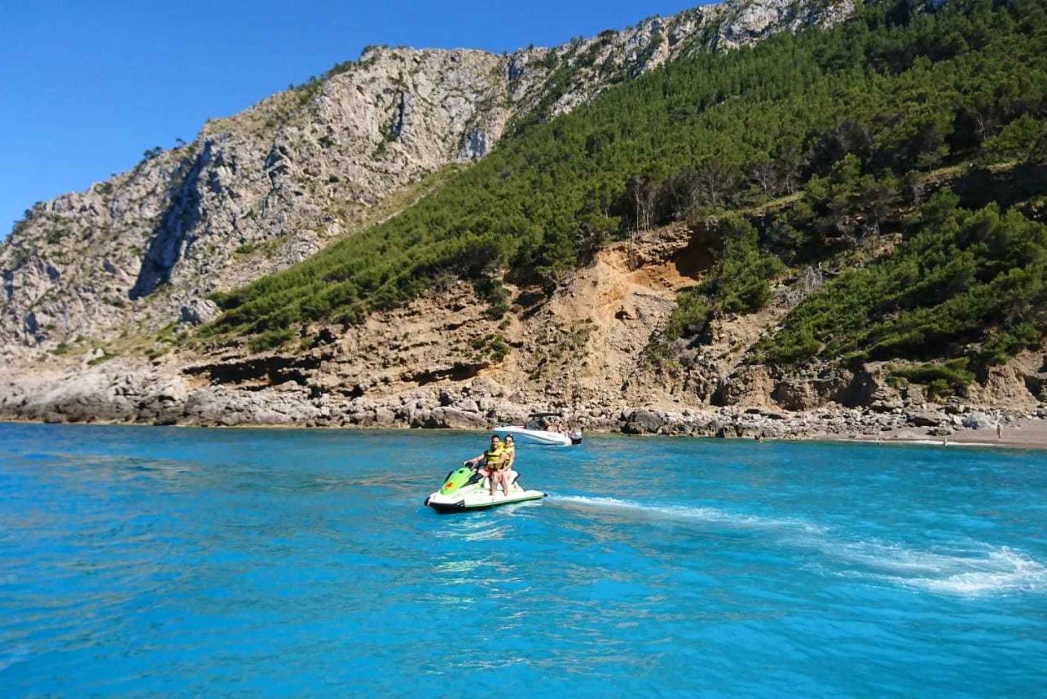 Mallorca: Alcudia Bay Tour and Jet Ski Trip