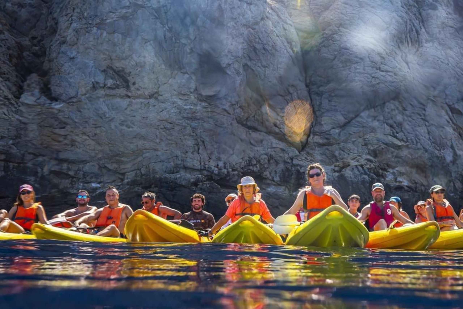 Fra Sant Elm: kajakktur inn i solnedgangen - piknik inkludert