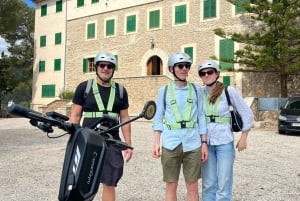 Heldagstur: E-scooter och vinupplevelse Mallorca
