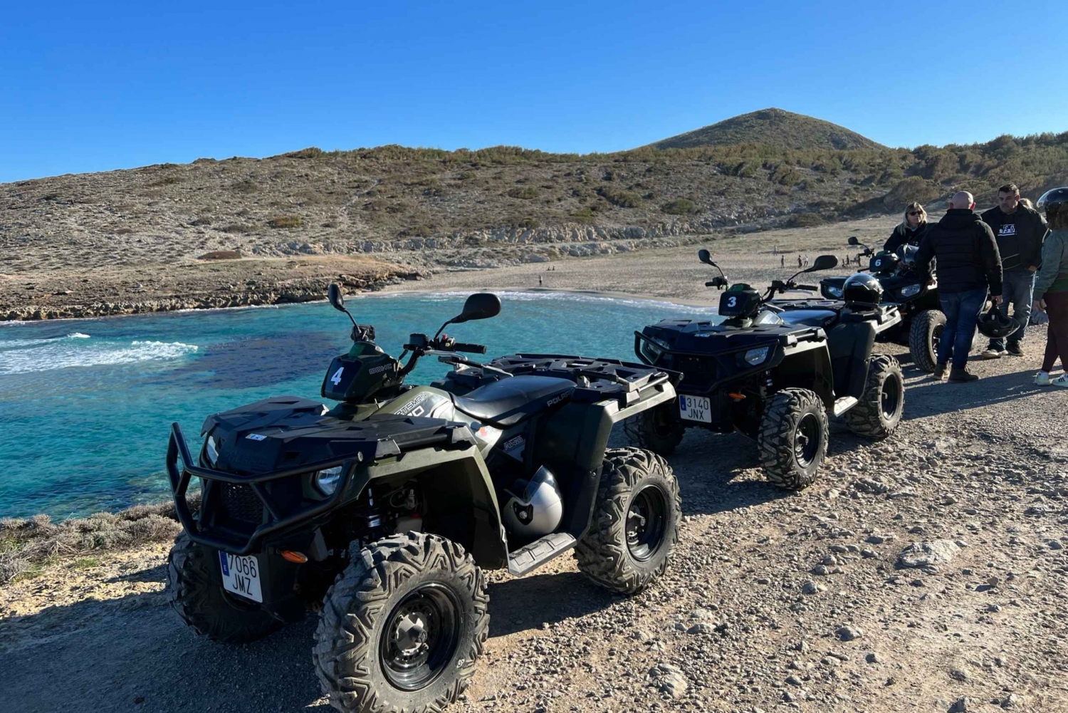 Guided Quad 3 Bay´s Tour (incl. swimming stop) NO-Off-Road