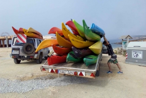 Ibiza: 3-Hour Cliff Kayaking Tour with Snorkeling