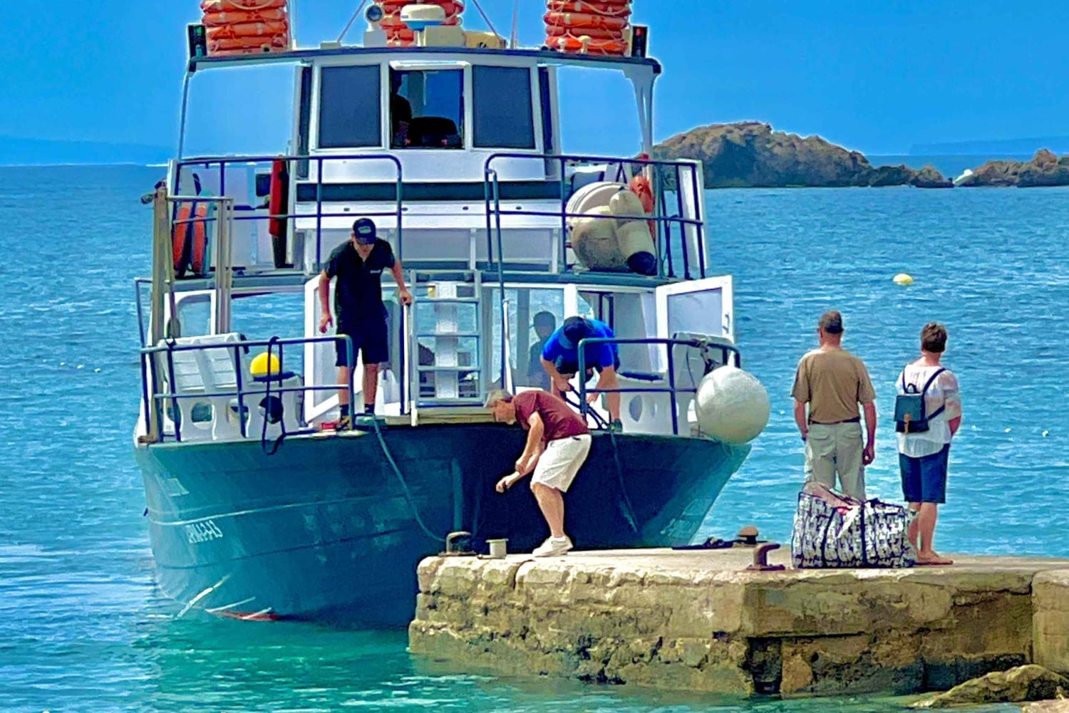 Wycieczka morska z Ibizy do Illetas z paellą i napojami