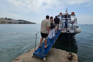 Excursion maritime à Illetas, Ibiza, avec paella et boissons