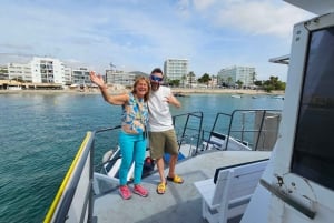 Excursion maritime à Illetas, Ibiza, avec paella et boissons