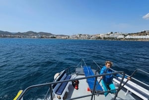 Excursion maritime à Illetas, Ibiza, avec paella et boissons