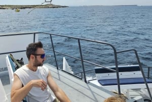 Excursion maritime à Illetas, Ibiza, avec paella et boissons