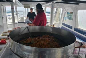 Excursion maritime à Illetas, Ibiza, avec paella et boissons