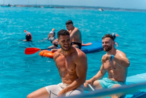 Ibiza : excursion à Formentera avec paddle, plongée avec tuba et déjeuner