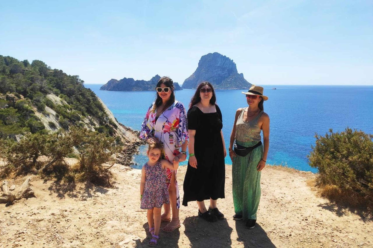 Ibiza: Halvdagstur til saltbedene, Es Vedra og tid og rom
