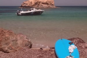 Ibiza: kort tur 'nord på øya' fra havet med privat båt