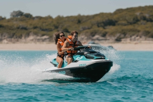 Puesta de sol en moto acuática Andratx