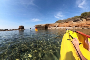 From Inmood Hotel Alcanada. Kayaking Guided Route Island