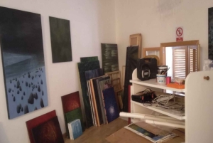 LayerLineArt målningsworkshop Pollenca, Mallorca